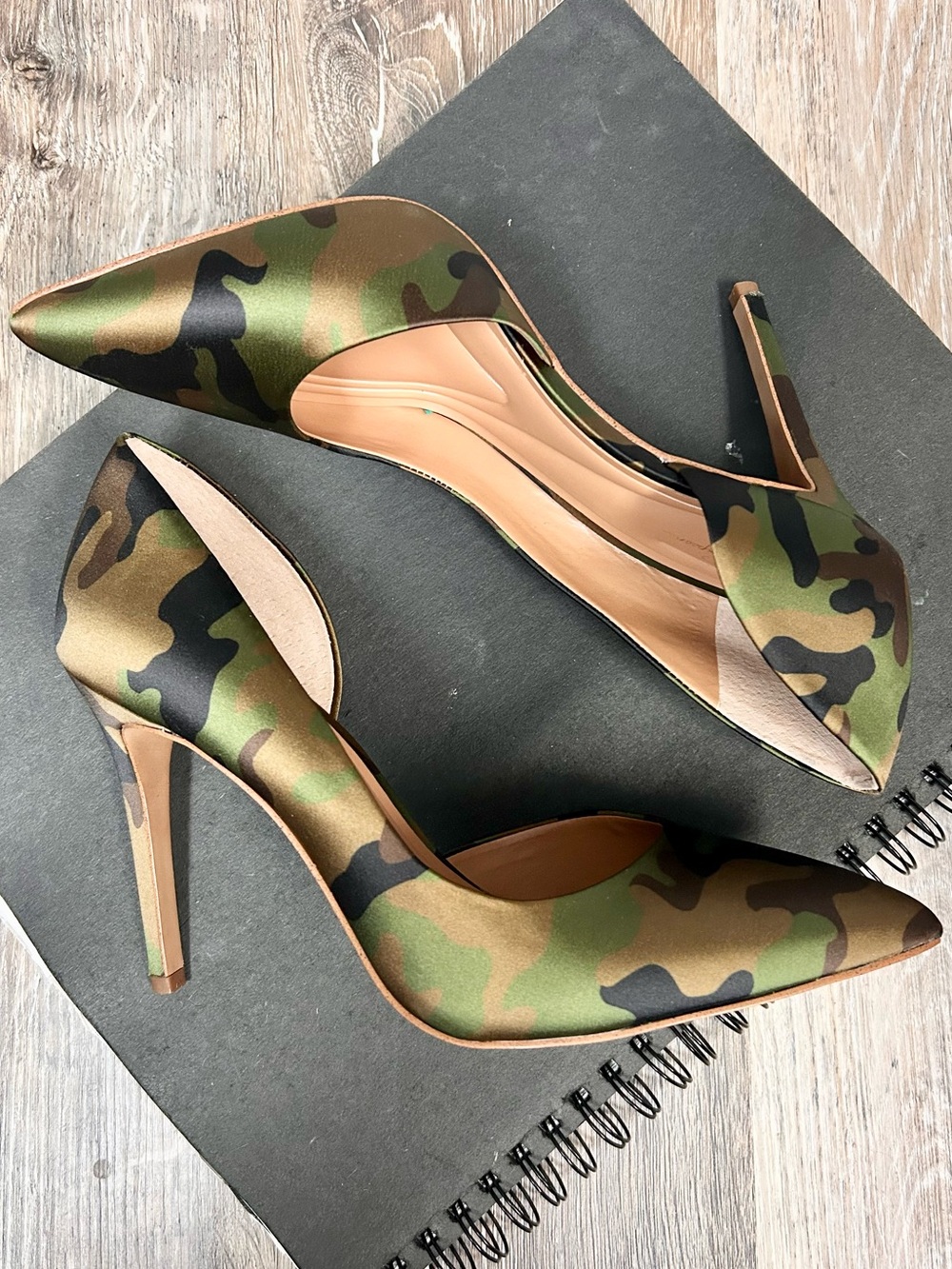JESSICA SIMPSON 🍃 Prizma Green Camo Pump - Size 9